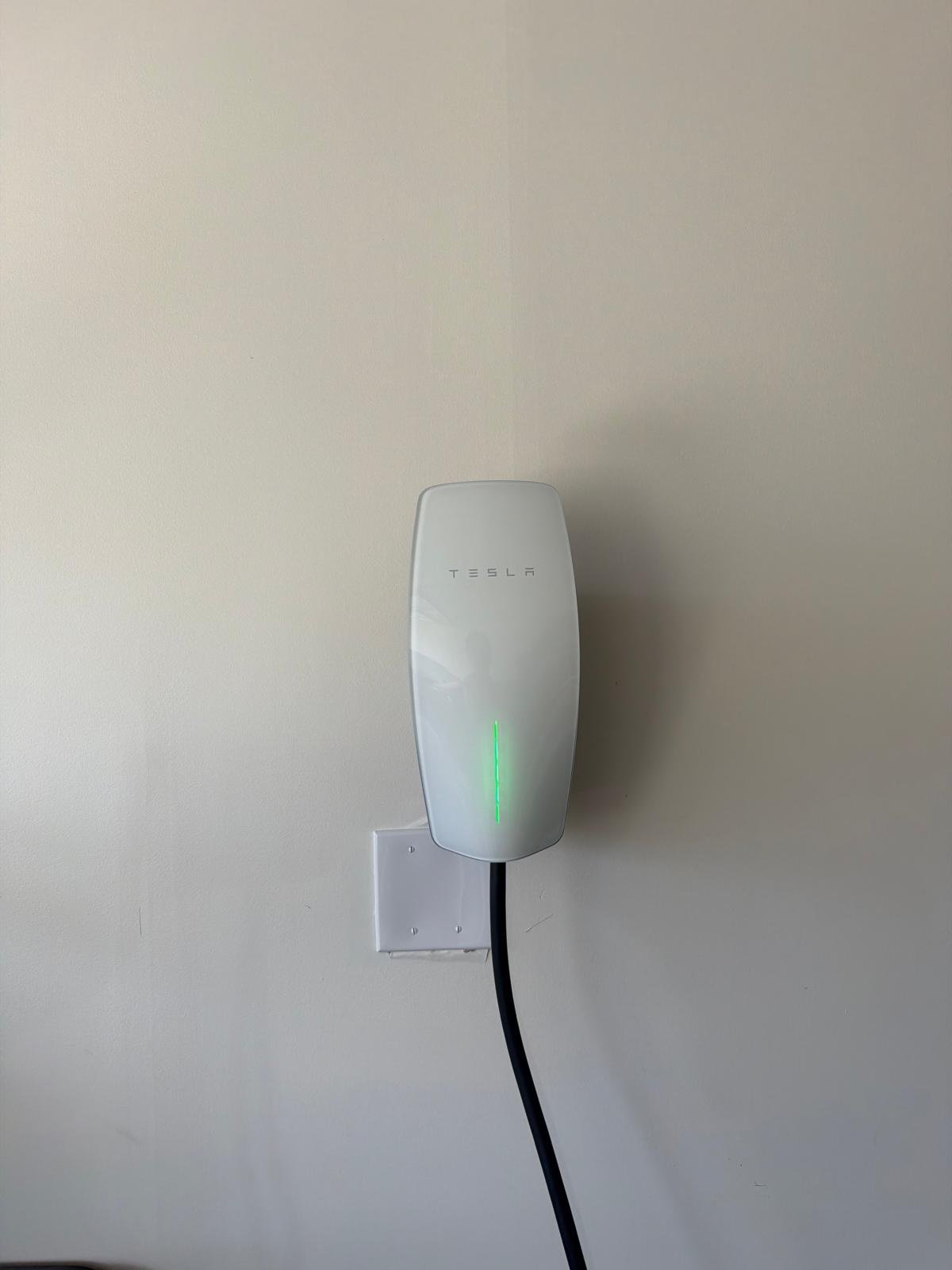 ev charger installation - tesla charger
